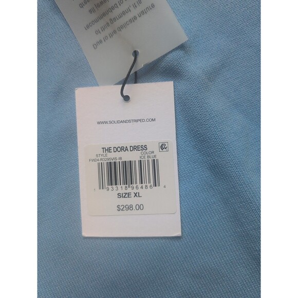 Solid And Striped The Dora Dress Womens XL Ice Blue - Picture 6 of 12